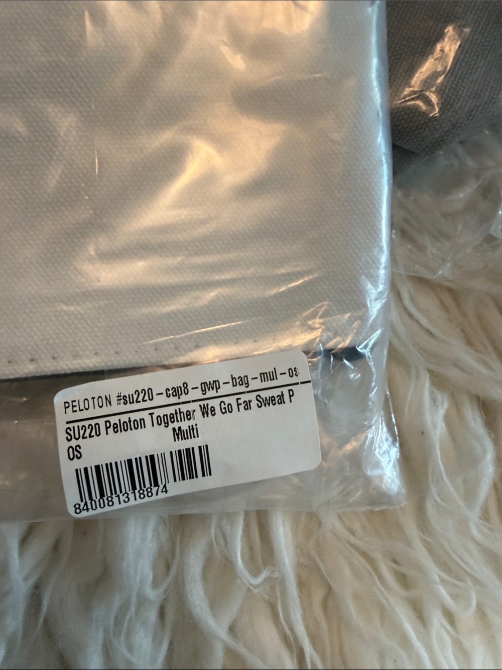 NWT Peloton branded bags/pouch Bundle View 6